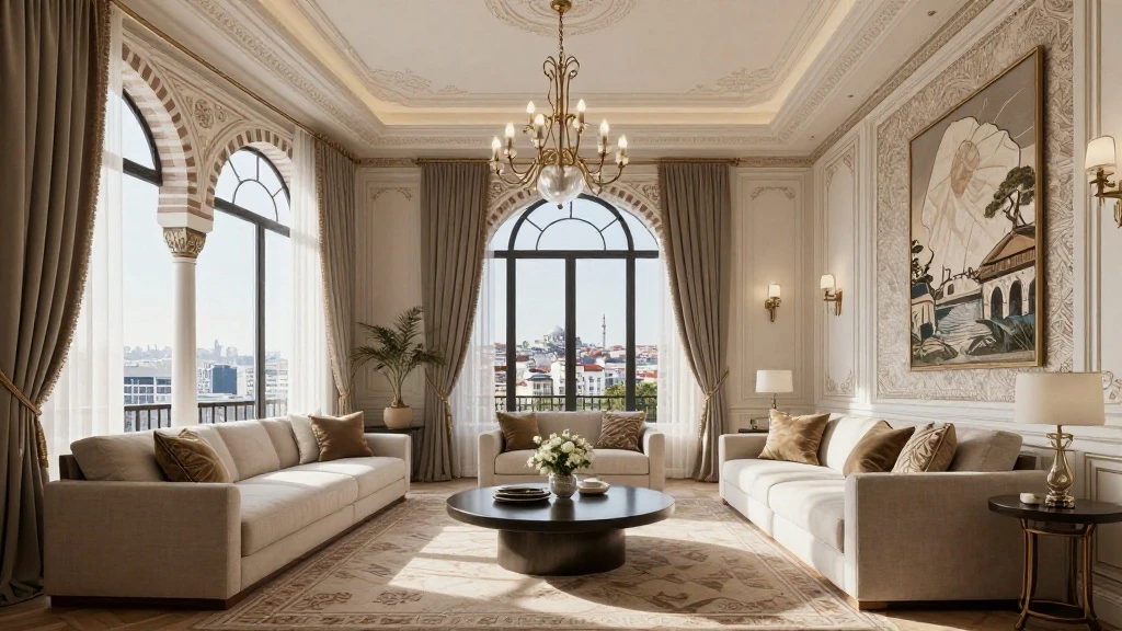 تصميم داخلي راقي للشقق