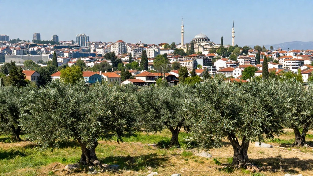 بساتين الزيتون المثمرة في اسطنبول